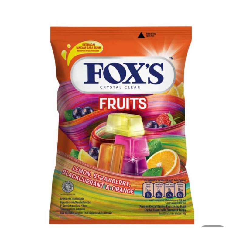 

Foxs crystal clear fruits