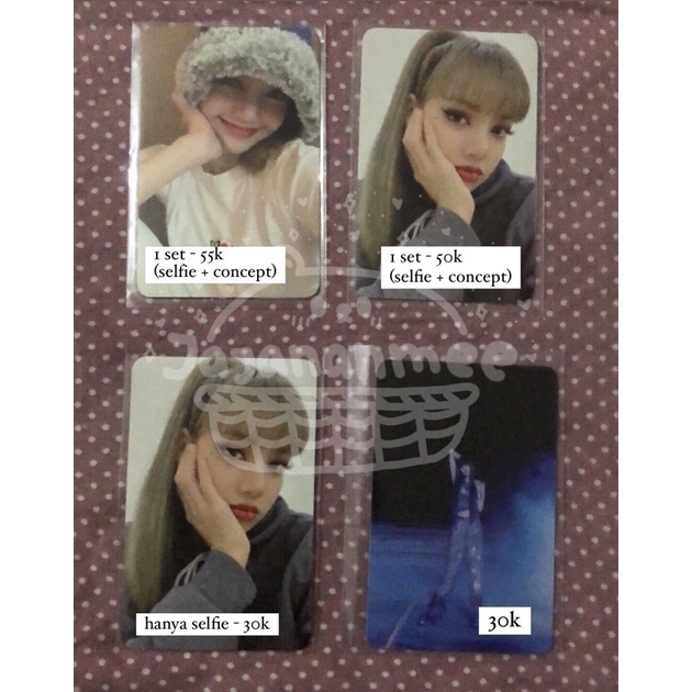 LALISA PHOTOCARD BENE ALBUM
