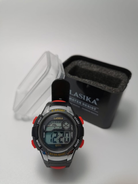 Jam tangan anak TK SD original lasika sporty watch anti air