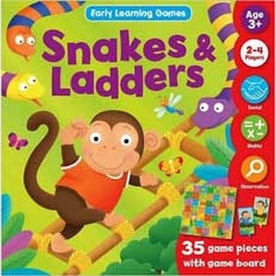 Early Learning Games: Snakes & Ladders