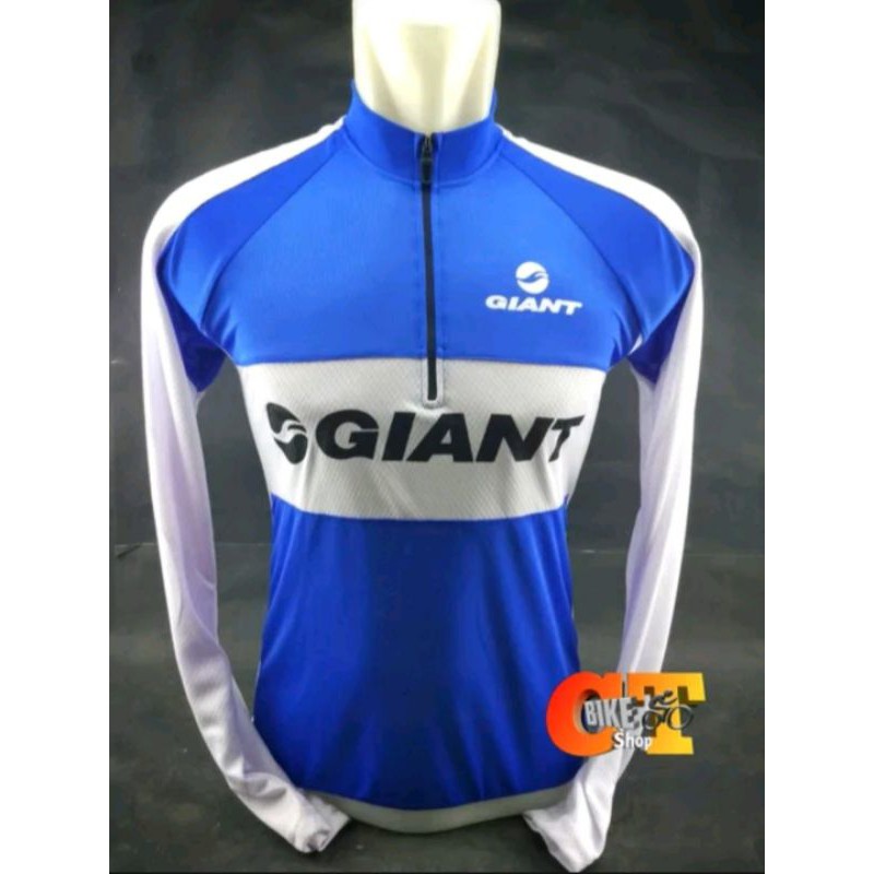 Jersey Sepeda Roadbike Giant Lengan Panjang