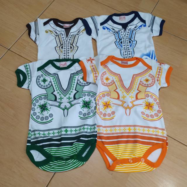 Baju bayi motif batik jumper bayi Allsize