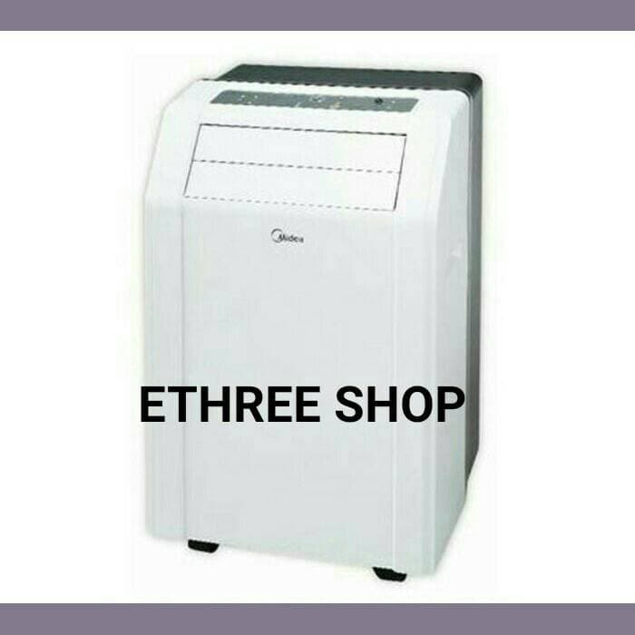 PROMO.. MIDEA AC PORTABLE 1 5 PK MPN1 12CR IONISER AUTOSWING MURAH