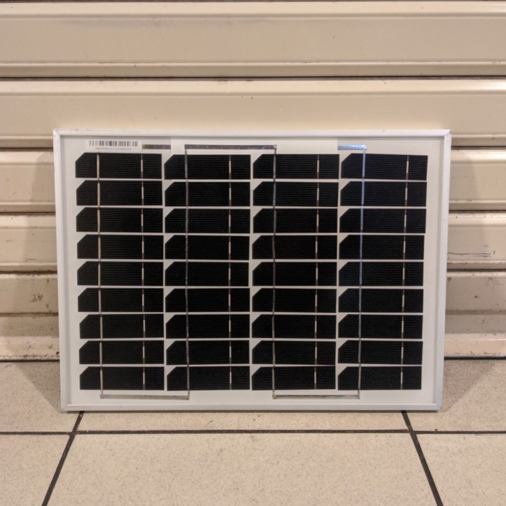 Panel Surya / Solar Panel 10WP Monocrystalline