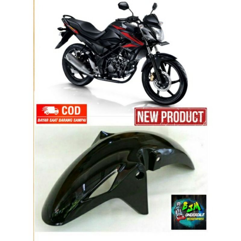 Spakbor Depan Honda CB150R CBR150 Slebor Depan honda CBR CB150R CBR150 Hitam mengkilap mirip origina