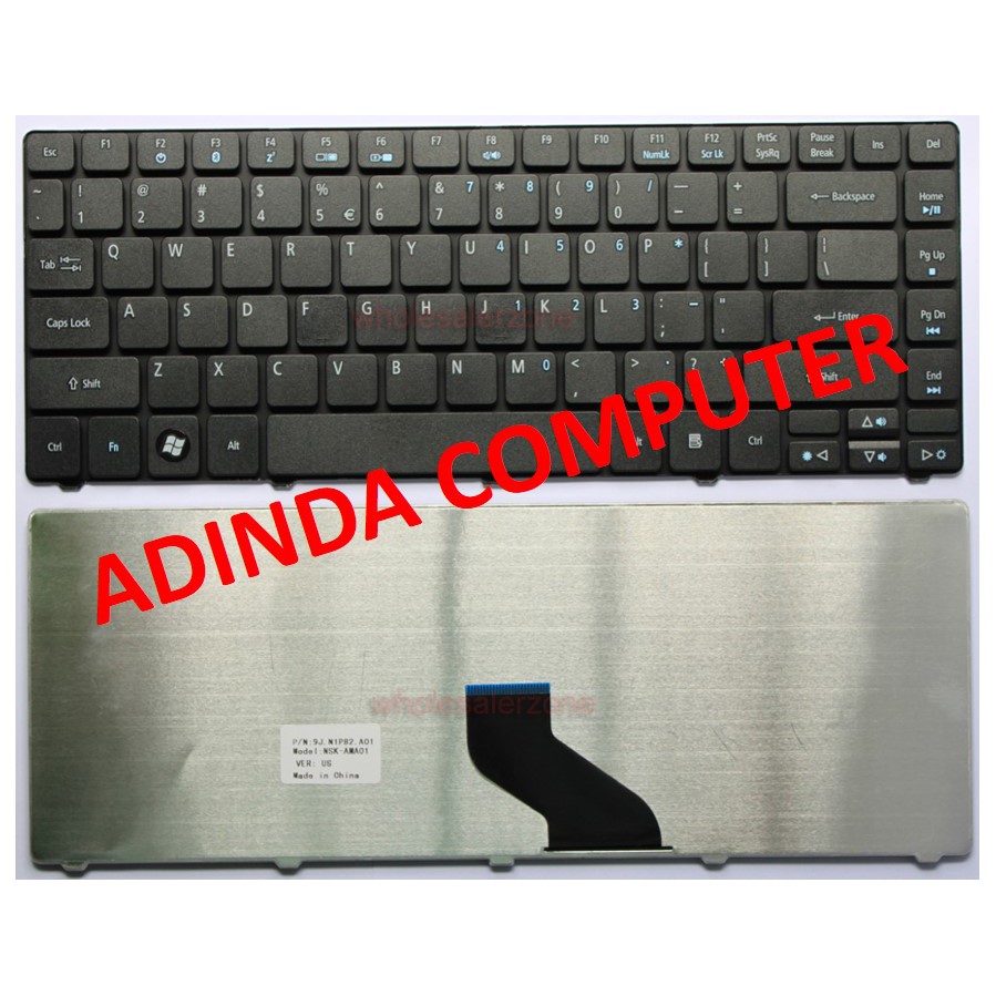 Keyboard Acer Aspire 4736 4736Z 4741 4741Z 4739 4739Z 4349 4349Z 4738 4738Z 4253 3810T 4810T 4820 4740 8331 8371 8372 8431