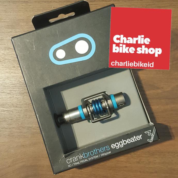 Pedal Cleat Mtb Crankbrothers Eggbeater 3 Electric Blue 280 Gram