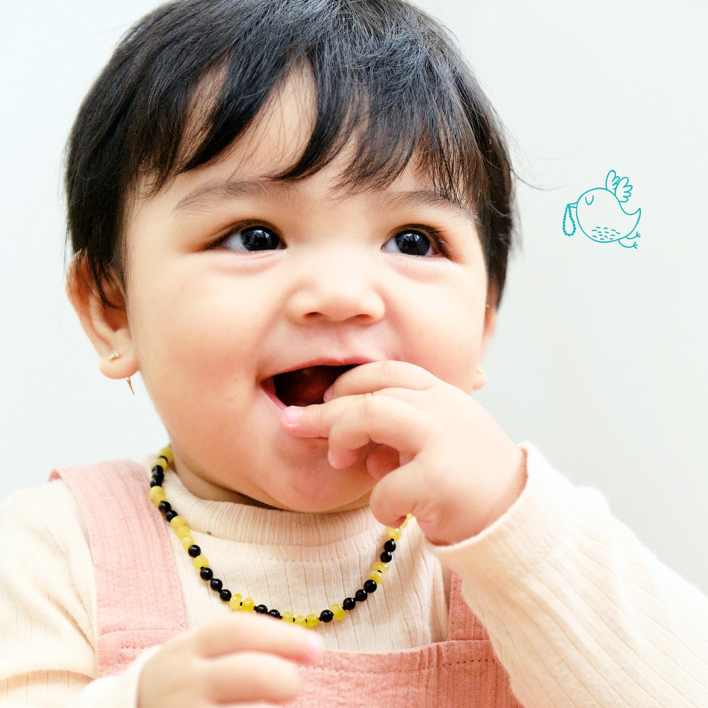 AG51 Kalung Amber Tumbuh Gigi Bayi By Carlis Baby