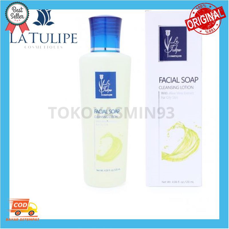 La Tulipe Facial Soap Murah