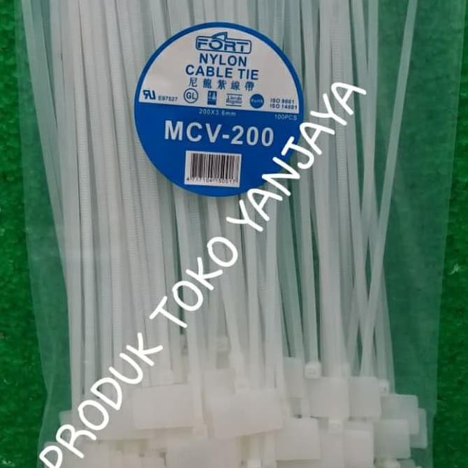 

kabel ties label/marker ties 20cm putih PREMIUM
