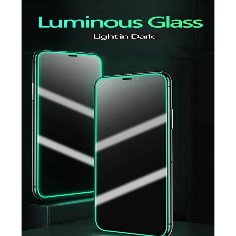 1-3pcs Pelindung Layar Tempered Glass Luminous Untuk VIVO Y11 / Y12S / Y20S / Y20i / Y20 / Y12 / Y15 / Y17 / Y19 / Y91 / Y91 / Y91i / Y93 / Y95 / Y91C / Y50 / Y30 / Y21 / Y21S1Pro / Y21S / Y15