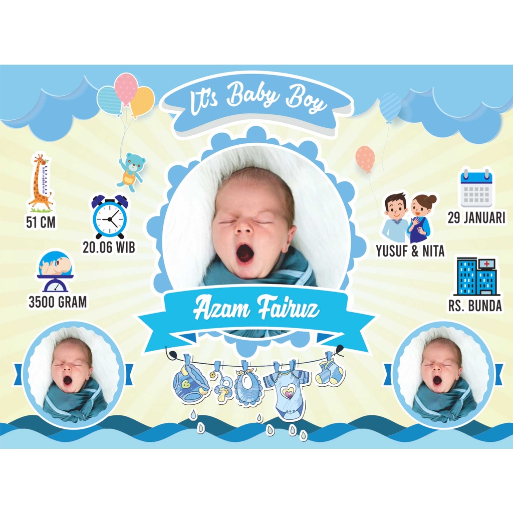 CETAK BIODATA BAYI UKURAN BESAR 17R/12Rs (48x32)cm-6