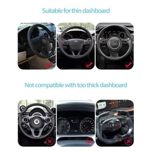 Car Holder Dashboard Phone Clip Mobil Handphone HD-15 Model Jepit HD15