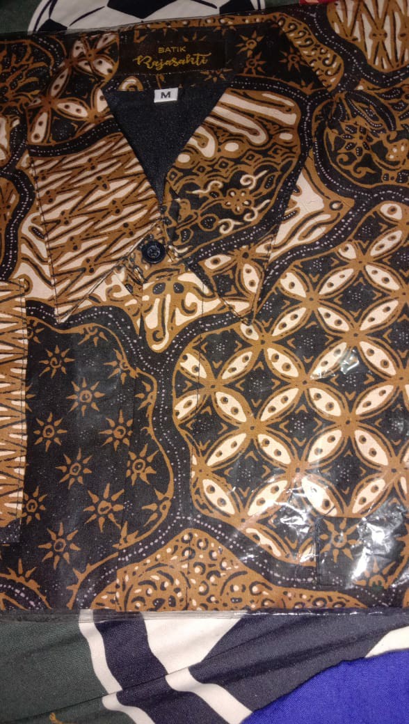 Sekar Langit Kemeja Batik Pria Full Furing Katun Sragenan