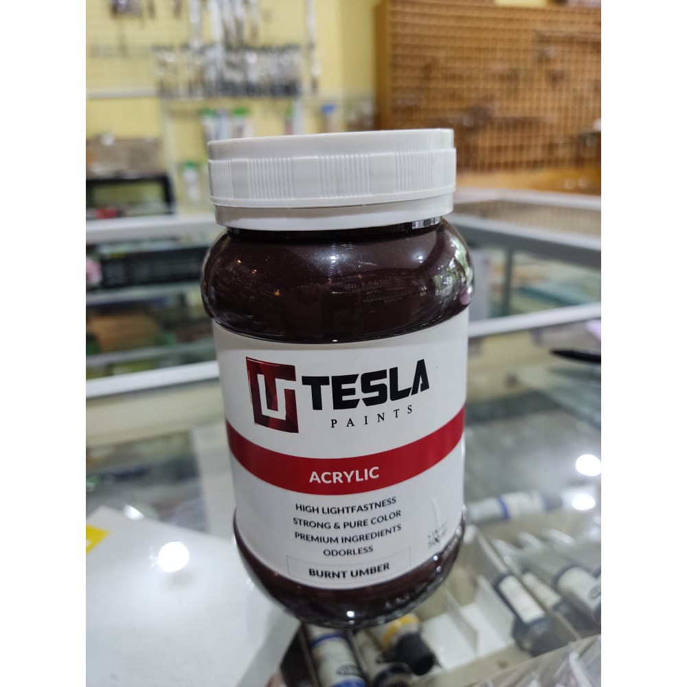 

Tesla Acrylic 500 ml BURNT UMBER / CAT AKRILIK TESLA
