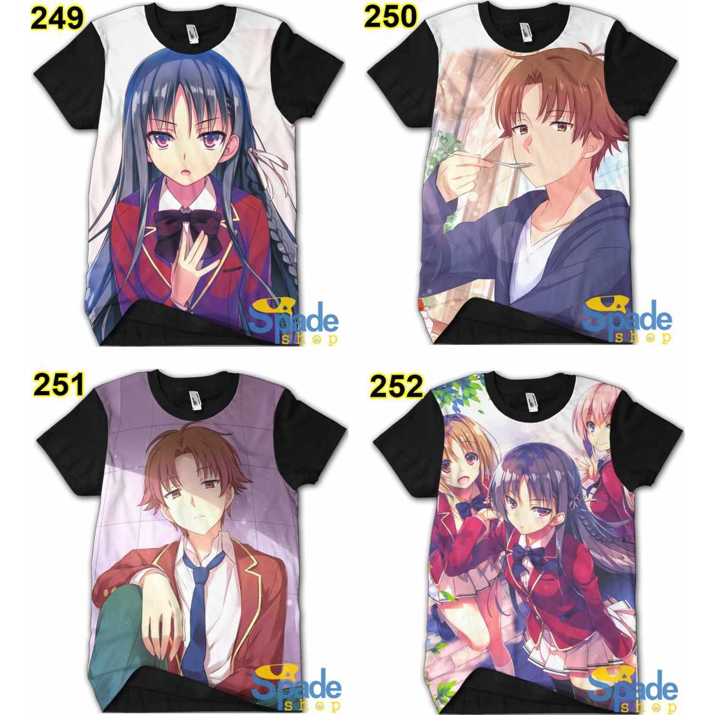 Kaos Anime Classroom Of The Elite Ayanokouji Horikita