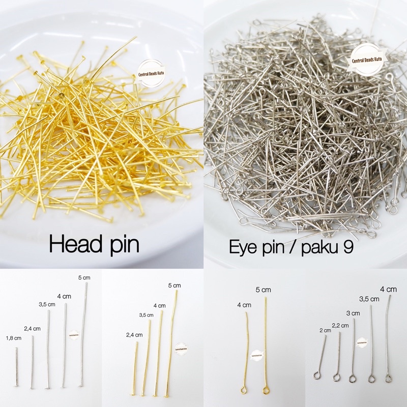 (20gram) PAKU EYEPIN / PAKU HEADPIN / PAKU AKSESORIS