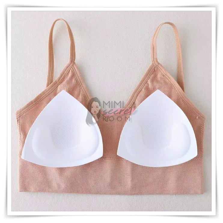 ❤ MIMI ❤ Bra Sport Push Up Gaya Korea Elastis Untuk Wanita