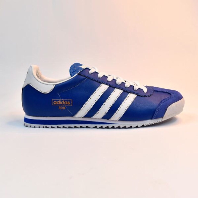 Adidas rom bluewhite / sepatu import murah / sneaker premium / sepatu pria wanita / sneaker terbaik