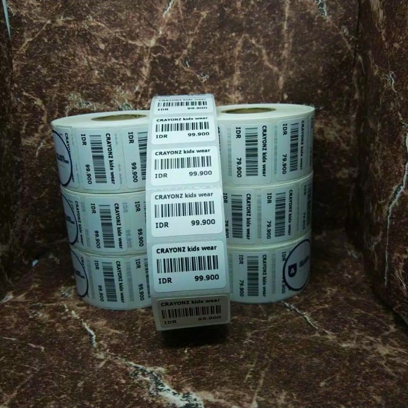 1000 Pcs Label Thermal 3x2cm - Label Thermal 3x2 - Stiker Thermal 3x2 - Sticker thermal 3x2 XPrinter