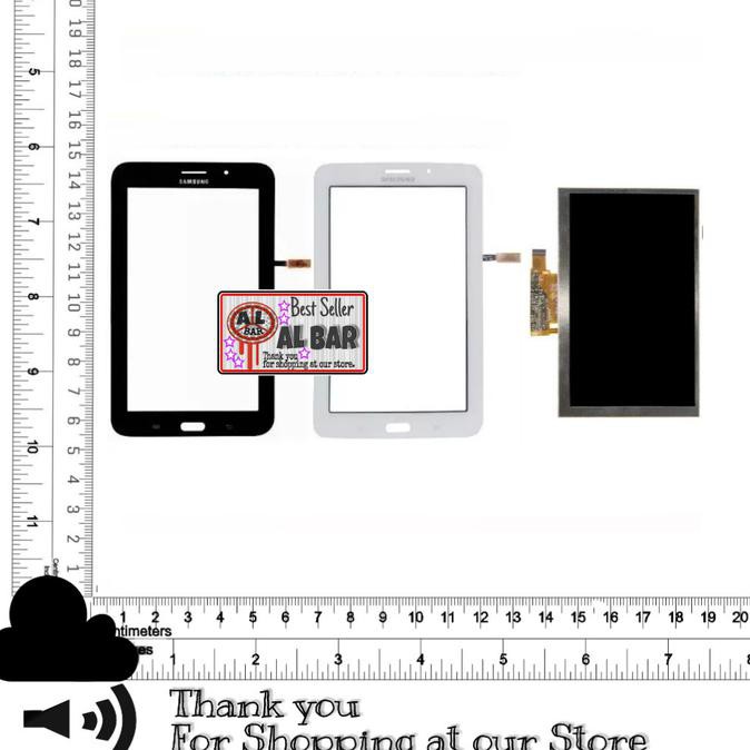 IREADY STOCKl 1 SET LCD Touchscreen Tab 3 V 3V SM-T116 T116nu Layar Original Samsung - Putih ICLQl