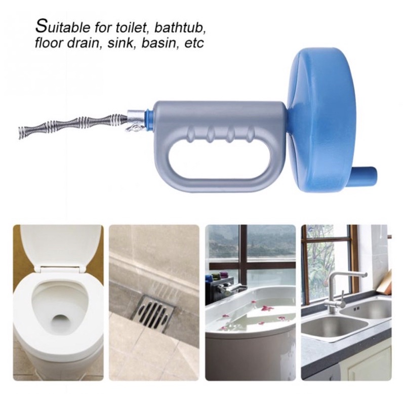 Pipe Drain Cleaner Alat Pembersih Saluran Pipa Mampet Saluran Air Mampet