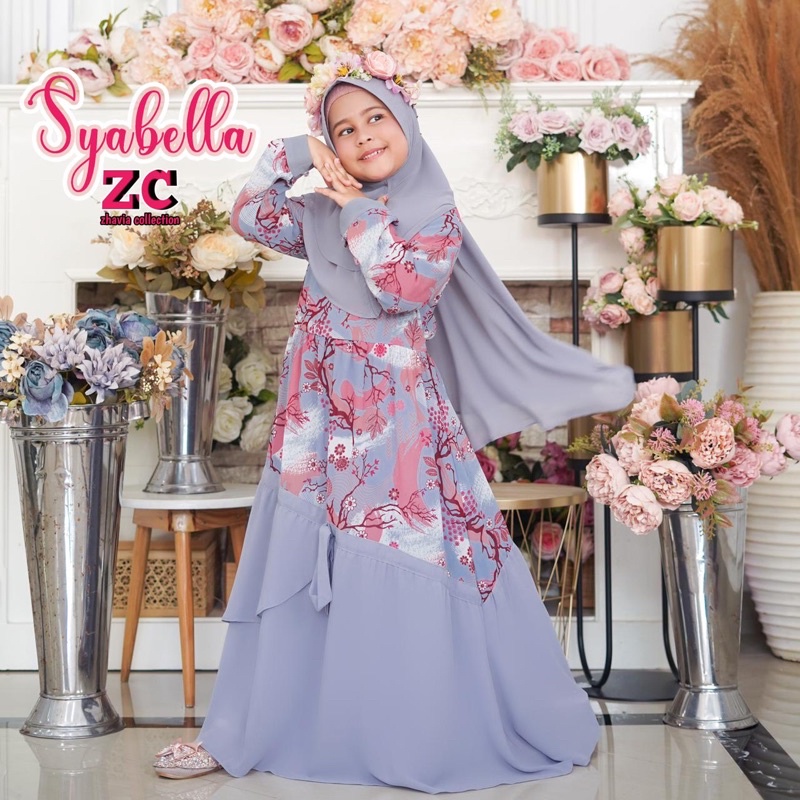 GAMIS SYAR’I ANAK SYABELLA BY ZC