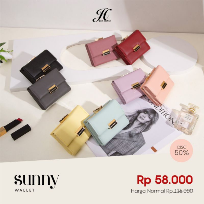 JIMSHONEY SUNNY WALLET DOMPET KECIL JIMS HONEY