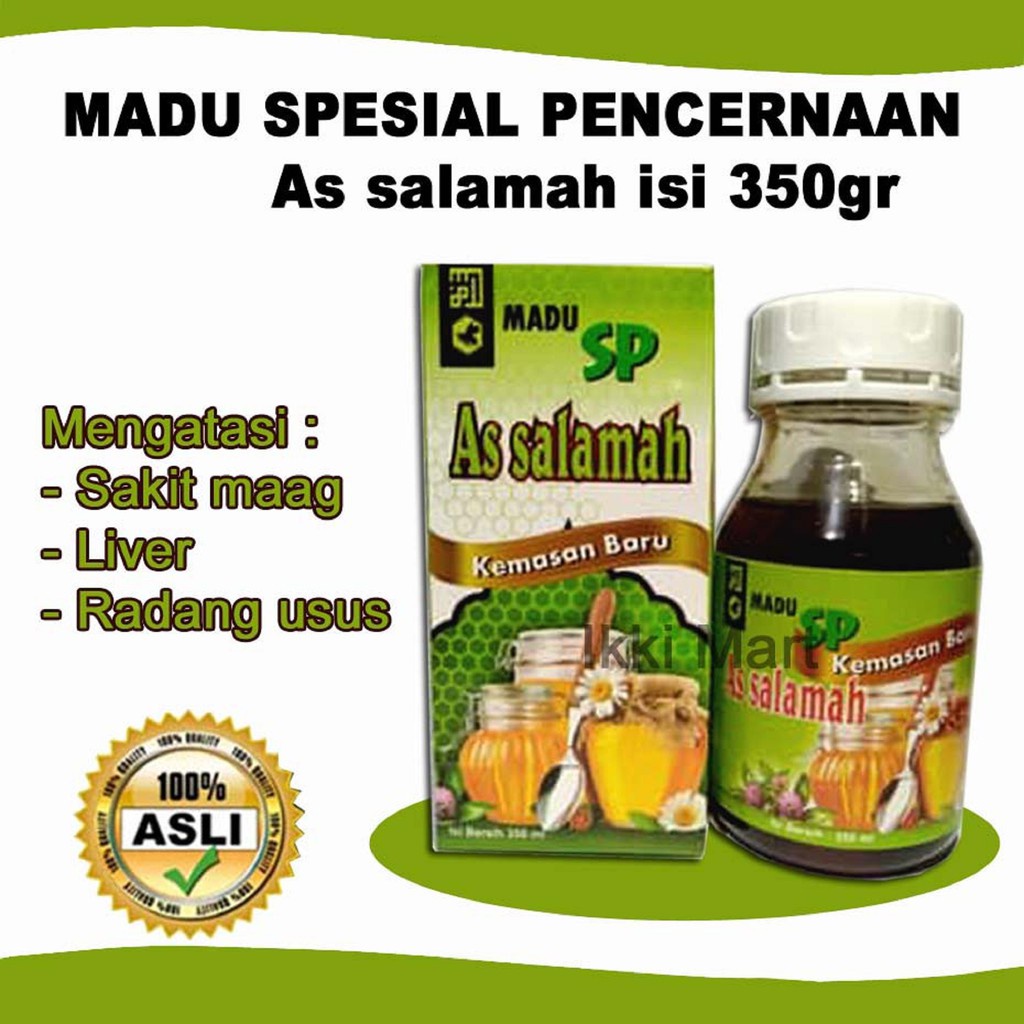 COD Madu Spesial Pencernaan / Maag / Liver / Radang Usus AS SALAMAH / Madu As Salamah SP Pencernaan