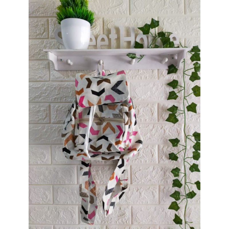 Tas ransel Kanvas Mini