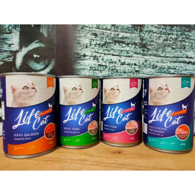Life Cat Wet Food kaleng 400gr