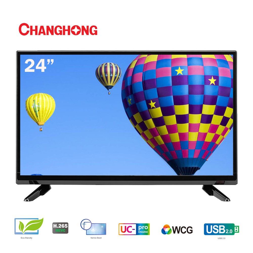 LED Changhong 24 inch LED TV HD TV HDMI-USB Movie-L24G3-Garansi Resmi 3 Tahun LED Murah Chang Hong