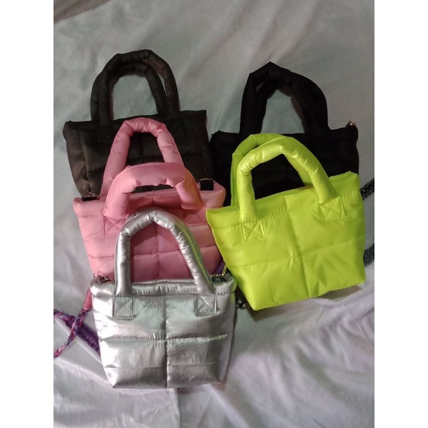 Puffy Bag / Tas Puffy Size Mini (S) / Tas selempang mini