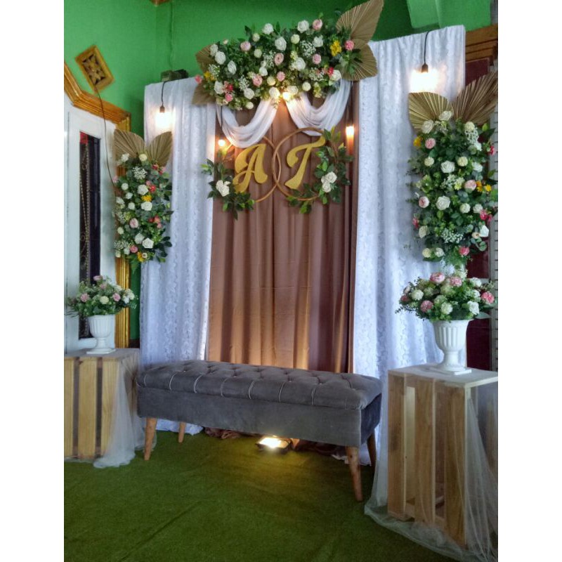 Jual Dekorasi Sederhana / Backdrop/Photobooth/ pelaminan Shopee Indonesia