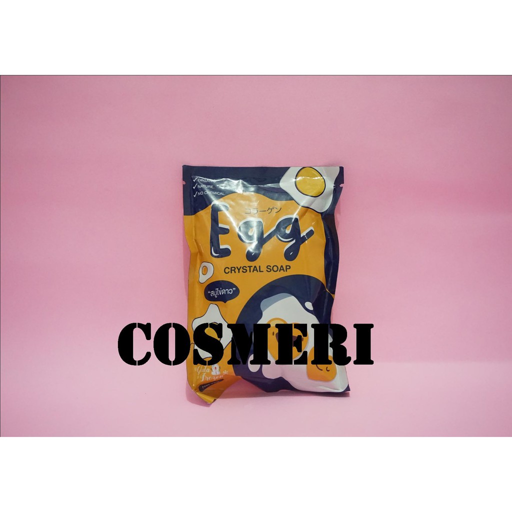 EGG CRYSTAL SOAP BY GLUTA FROZEN SABUN TELUR