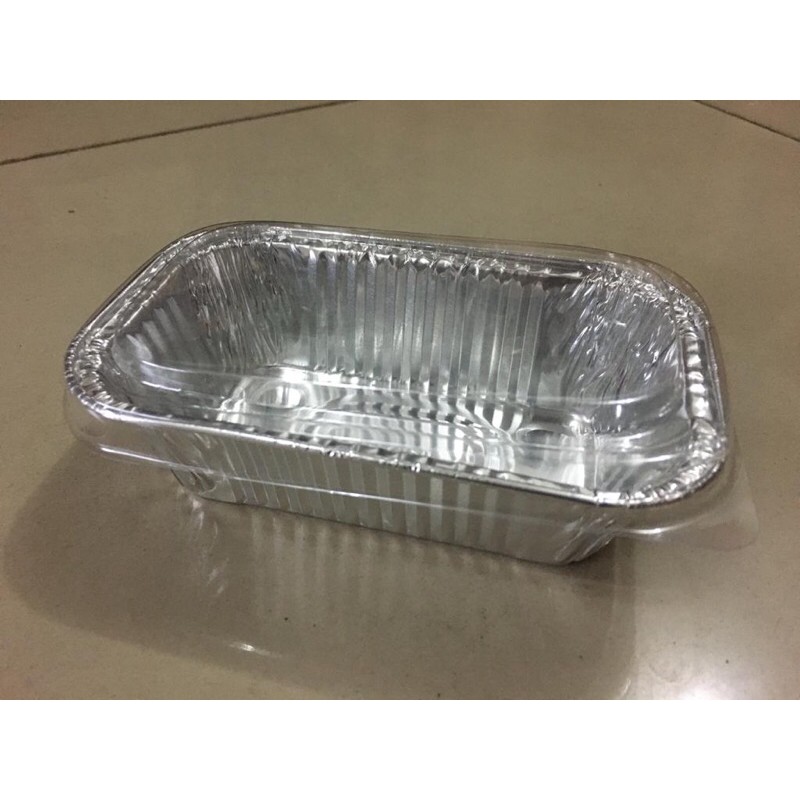 Aluminium Foil Tray Ox 250 dan Tutup (10 set)