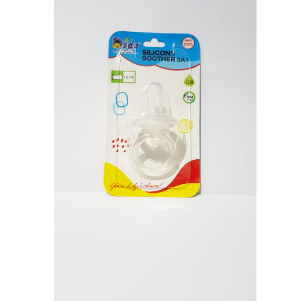 Dodo Soother SA1 / Empeng Silicone Bayi