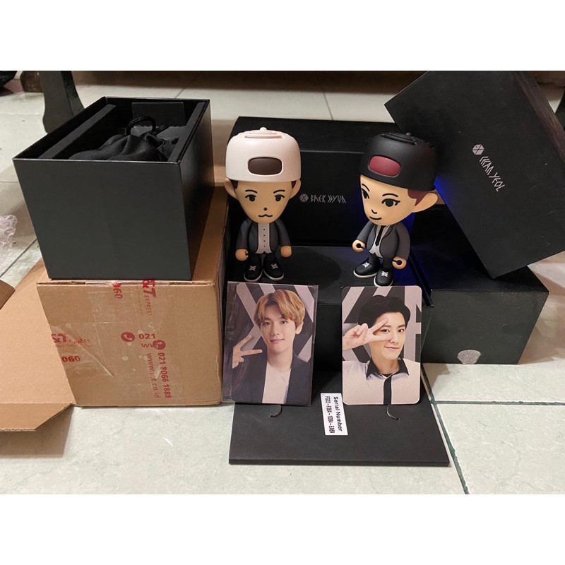 EXO OFFICIAL CHARACTER BLUETOOTH SPEAKER CHANYEOL D.O KYUNGSOO BAEKHYUN SEHUN XIUMIN SUHO CHEN KAI