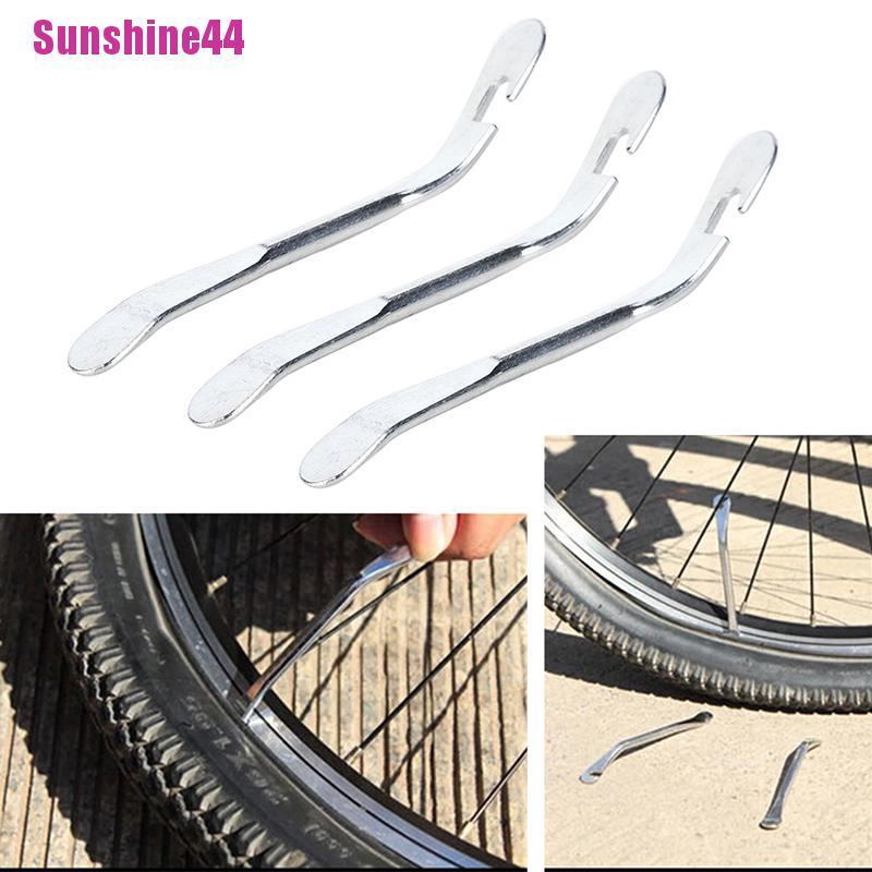 [Sunshine44] 3 PCS Bike Cycling Bicycle Tyre Tire Lever Repair Opener Breaker Tool