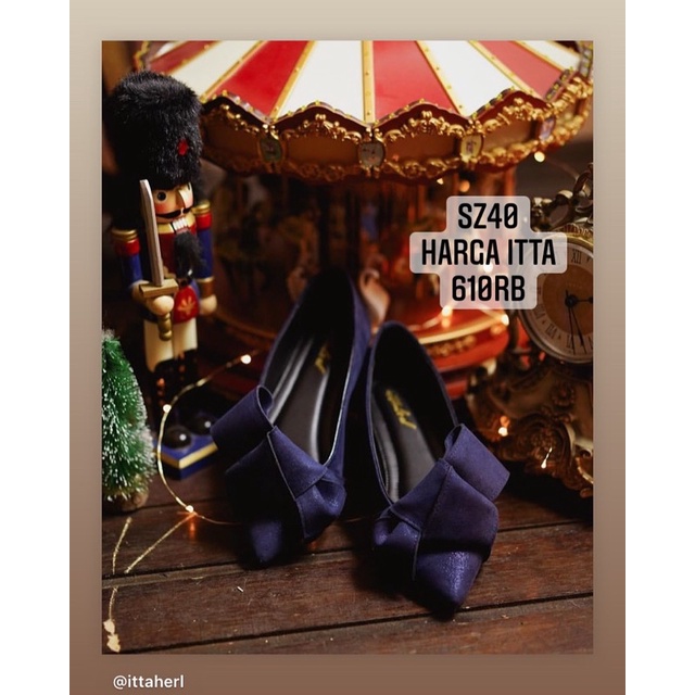 ittaherl jackie holiday maxi pointy naval sz40