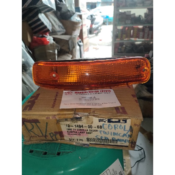 Lampu Sen Bumper Depan Corolla Twincam AE92 MEREK TYC READY