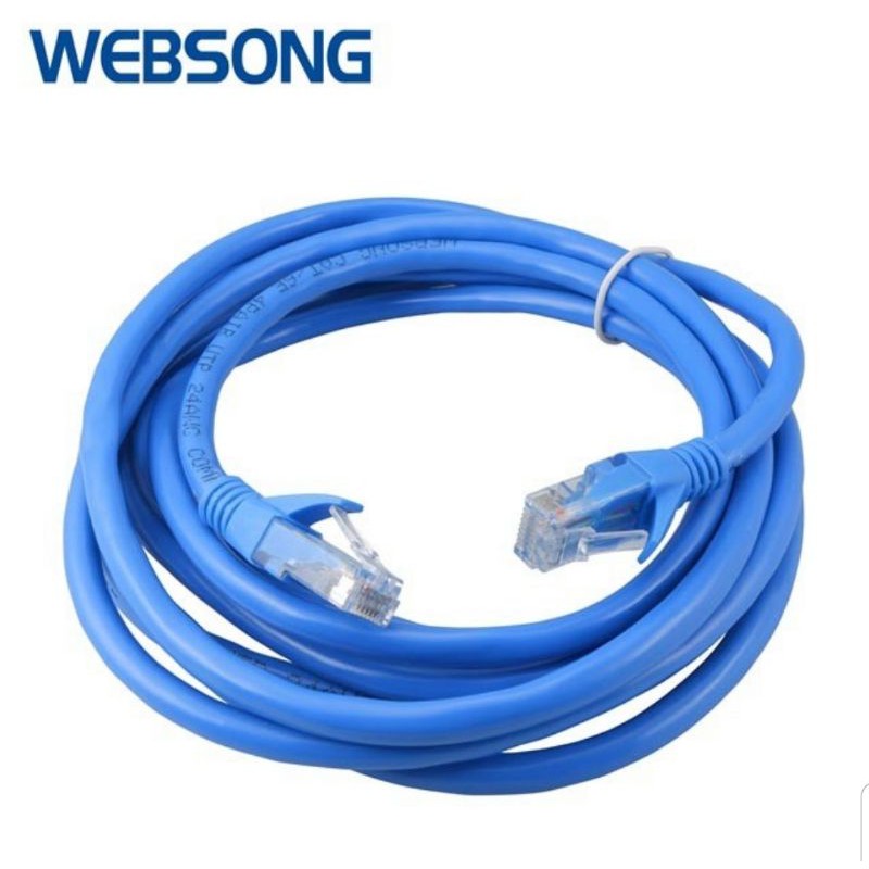 Kabel LAN RJ45 UTP Ethernet 3M Cat6 Gigabit WEBSONG