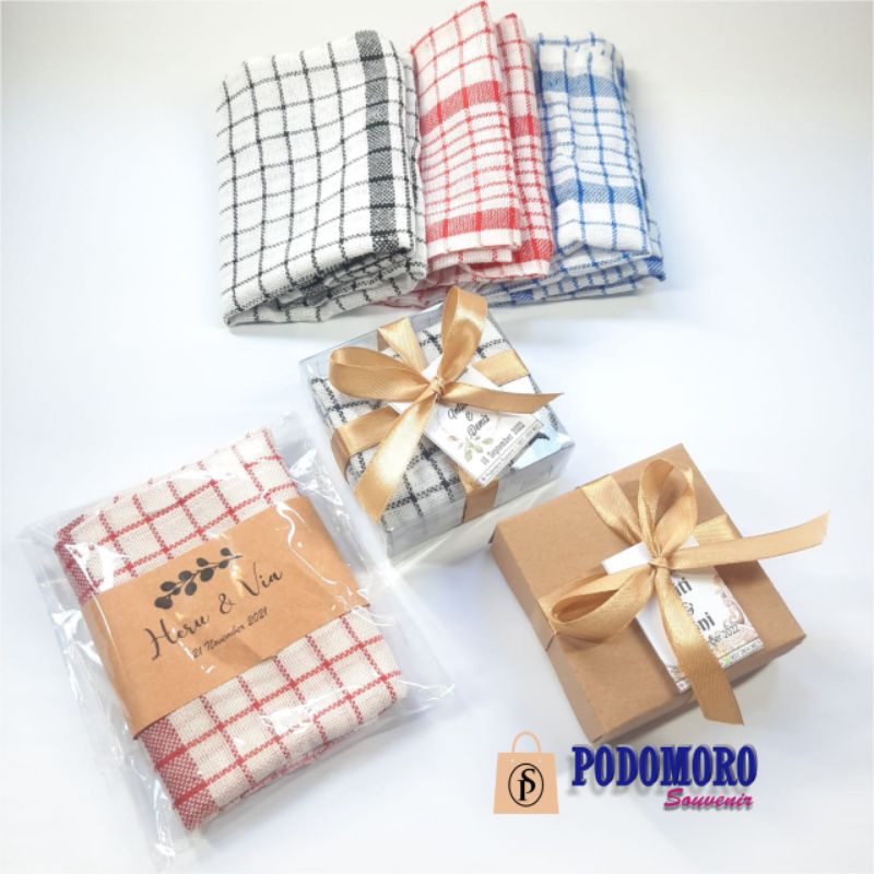 souvenir pernikahan lap piring box mika box