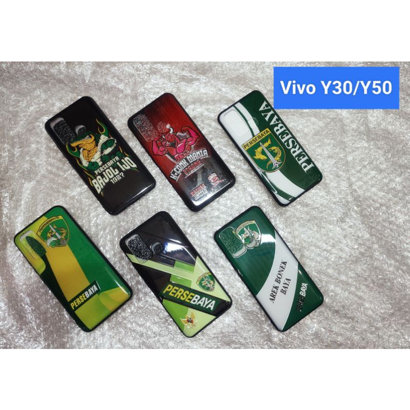 VIVO Y30, Y50 SOFTCASE KARAKTER PERSEBAYA MADURA UNITED CLUB BOLA