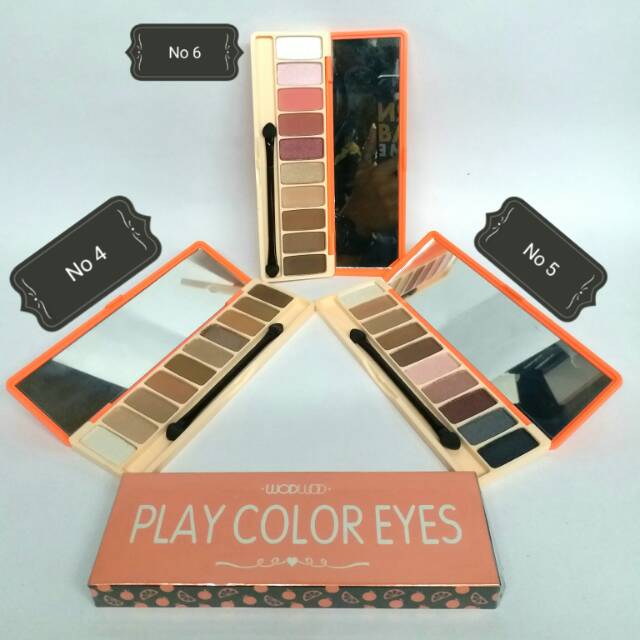 EYESHADOW PLAY COLOR OREN PILIH NOMER TERSEDIA