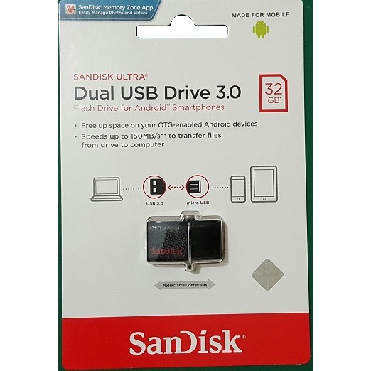 Sandisk Ultra Dual USB Drive 3.0 OTG - 32GB-4