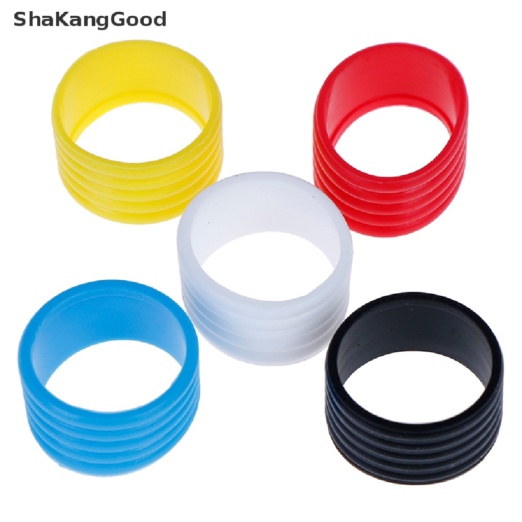 Skid 4pcs Ring Karet Stretch Untuk Grip Raket Tenis