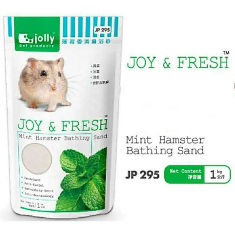 Jolly 1kg Pasir Wangi Mandi Hamster Bathing Sand