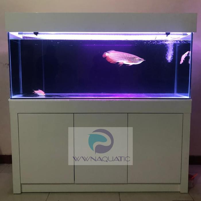 Akuarium Aquarium Cabinet Set 150Cm Paket Arwana Kekinian Terlaris