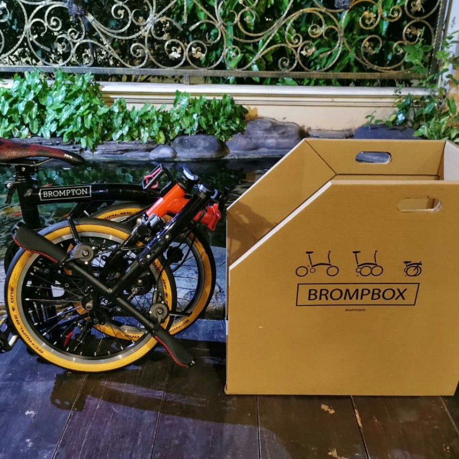 Box Sepeda Brompton Box Sepeda Lipat Karton Sepeda Brompton Folding Bike Fold Bike